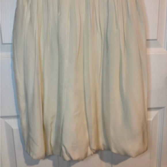 Tibi NY Cream Beaded bubble Dress 4 - Picture 3 of 10